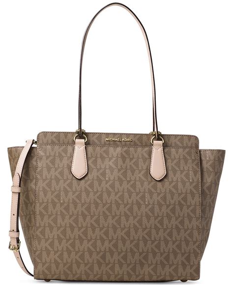 Michael Kors Dee Dee Signature Monogram Large Convertible 